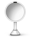 SIMPLEHUMAN 8" SENSOR MIRROR WITH BRIGHTNESS CONTROL, WHITE