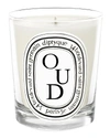 DIPTYQUE OUD SCENTED CANDLE, 6.5 OZ.