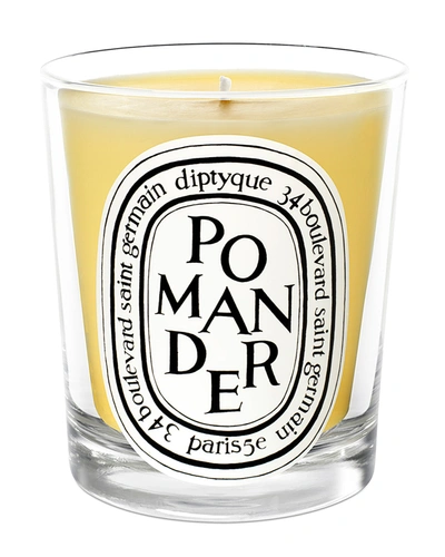 Diptyque Pomander Scented Candle 190 G In White