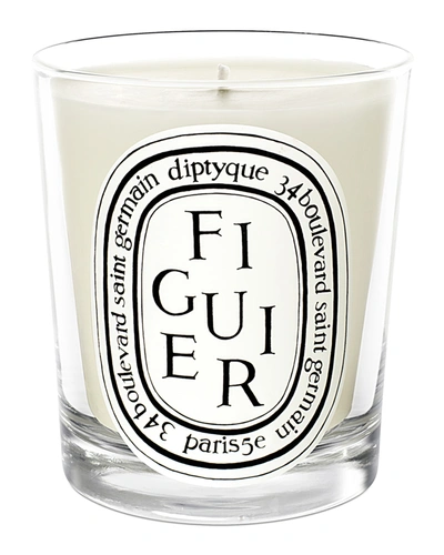 Diptyque Figuier (fig) Scented Indoor & Outdoor Candle, 6.5 oz In Clear Vessel