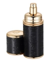 Creed Black With Gold Trim Leather Atomizer, 1.7 oz