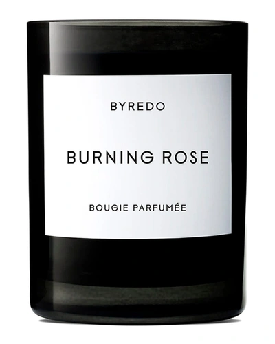 BYREDO 8.5 OZ. BURNING ROSE CANDLE