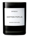 Byredo Cotton Poplin Bougie Parfumee Scented Candle, 8.5 Oz.