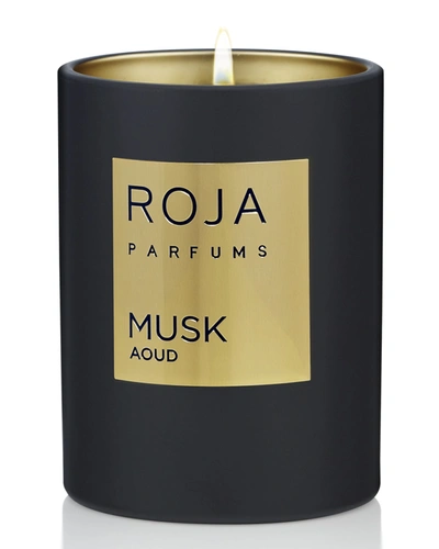 Roja Parfums 7.8 Oz. Musk Aoud Candle