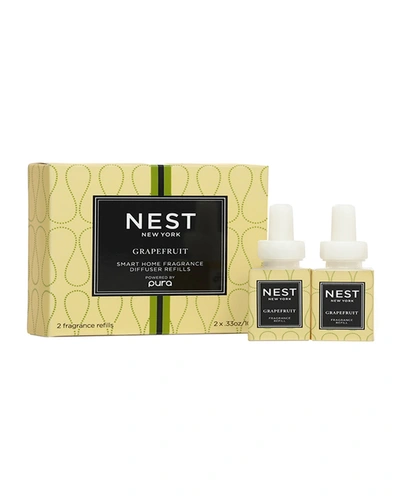 Nest New York Grapefruit Pura Smart Home Diffuser Refill, 2 X 0.33 Oz.