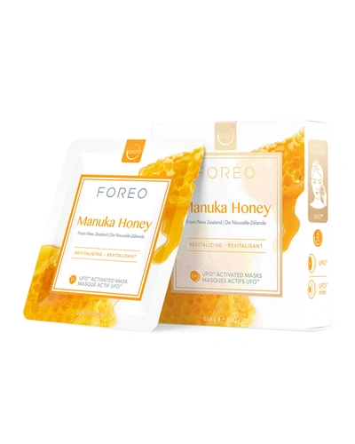 Foreo Ufo Manuka Honey Revitalizing Mask, 6 Count