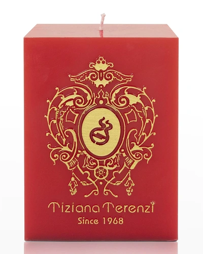 Tiziana Terenzi 17.6 Oz. Red Spice Snow Dama Cubed Air Therapy Candle