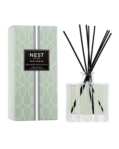 Nest New York Wild Mint & Eucalyptus Reed Diffuser 5.9 oz/ 175 ml In Default Title