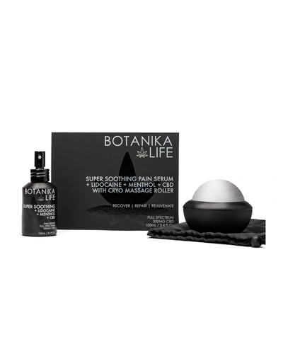 Botanika Life 3.4 Oz. Super Soothing Pain Serum + Cryo Massage Roller