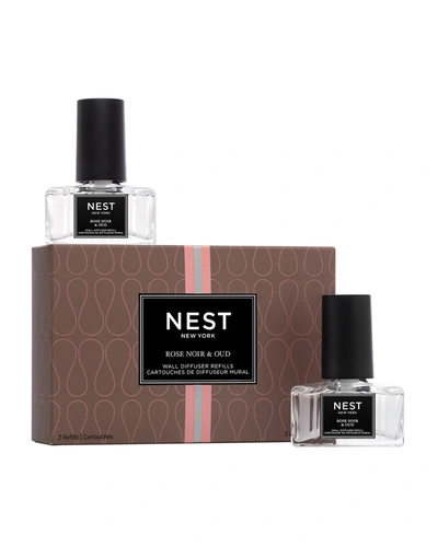 Nest New York Rose Noir & Oud Wall Diffuser Refill Duo In Default Title