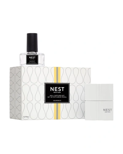 NEST NEW YORK GRAPEFRUIT WALL DIFFUSER SET