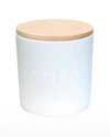 AMEN CANDLES CHAKRA 05 EUCALYPTUS SCENTED CANDLE