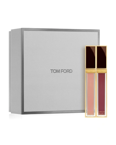 Tom Ford Full Size Gloss Luxe Lip Gloss Set-$116 Value