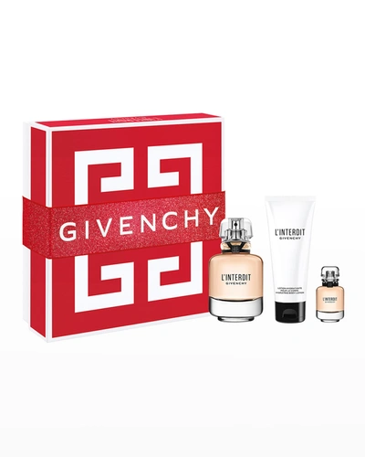 Givenchy L'interdit Eau De Parfum 2.6 Oz. Holiday Set ($151 Value)