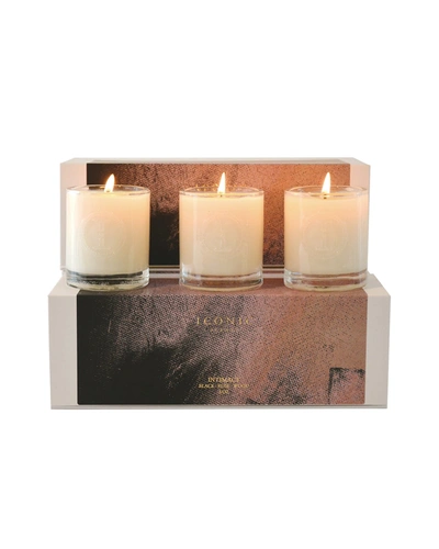 Iconic Scents Intimacy Candle Set, 3 X 3 Oz.