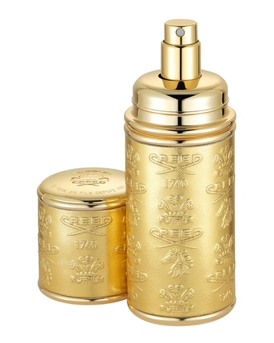 CREED 1.7 OZ. DELUXE ATOMIZER, GOLD WITH GOLD TRIM