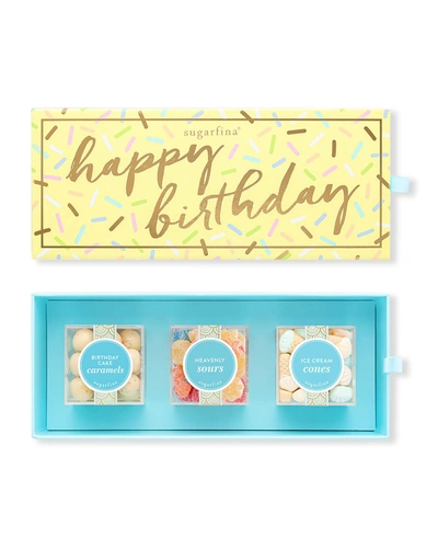 Sugarfina Happy Birthday - 3 Piece Candy Bento Box In No Color