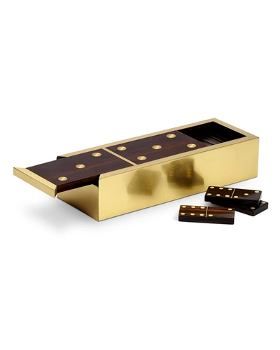L'objet Deco Dominos Set In Gold