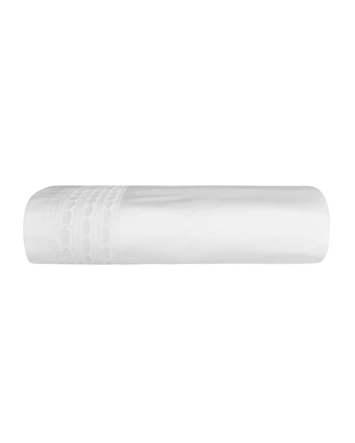 Bovi Fine Linens Sylvia King Sheet Set In White