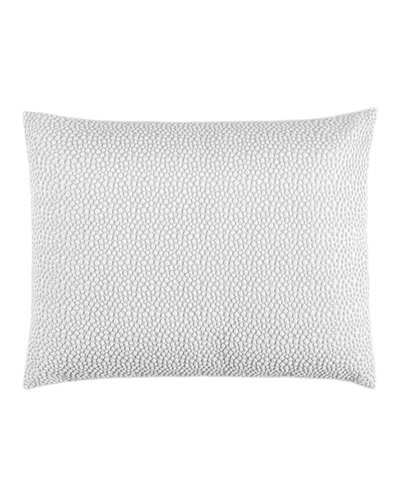 Bovi Fine Linens Pearls Boudoir Shams In White