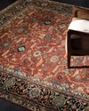 Polo Ralph Lauren Richmond Hand-knotted Rug, 6' X 9' In Vintage Red