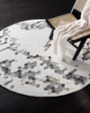 Safavieh Dasher Hand-tufted Round Rug, 6' Round In Ivory