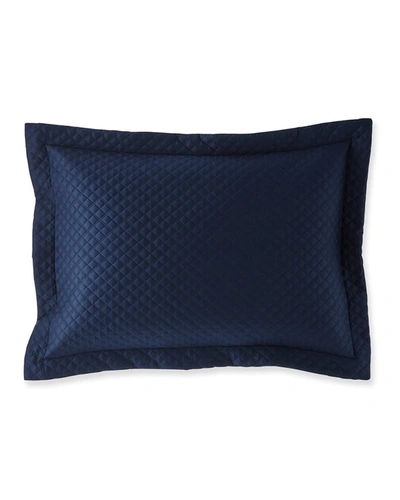 Polo Ralph Lauren Quilted Sateen Argyle King Sham In Beige