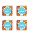 Sugarfina Bourbon Bears, Small Cube 4-piece Kit