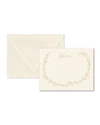 Carlson Craft Airy Leaves Note Card