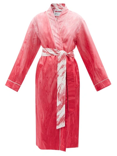 F.r.s For Restless Sleepers X Umit Benan Frank Reversible Silk-blend ...