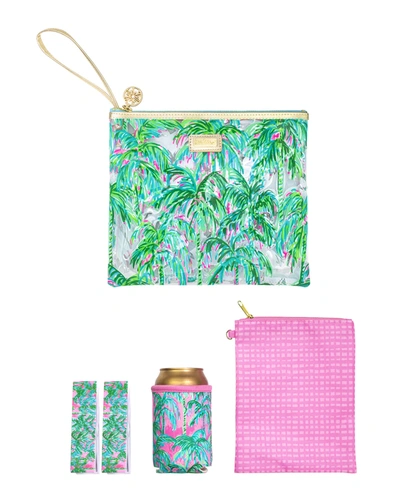 Lilly Pulitzer Suite Views Beach Day Pouch Set