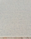 Exquisite Rugs Merida Hand-tufted Rug, 6' X 9' In Light Blue/ivory