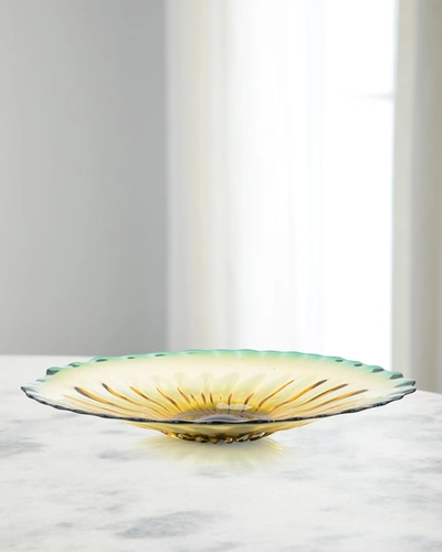 John-richard Collection Eye Of The Tiger Hand-blown Glass Bowl