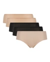 Chantelle Soft Stretch One-size Hipsters, Set Of 5 In Assorted