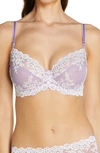 Wacoal Embrace Lace Underwire Bra In Rhapsody White