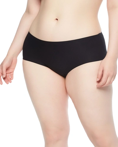 Chantelle Plus Size Soft Stretch Full-coverage Briefs In Black