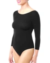 Commando Ballet Scoop-back Bodysuit In Black