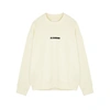 Jil Sander Off-white Oversized Sweatshirt In Off White