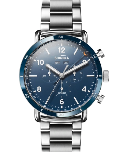 Shinola Men's 45mm Canfield Sport Bracelet Watch