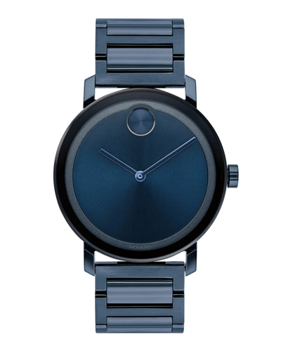 Movado Men's 40mm Bold Evolution Watch, Blue