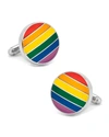 Cufflinks, Inc Rainbow Stripe Cufflinks