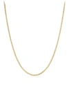 David Yurman Men's 18k Gold Box Chain Necklace, 24"