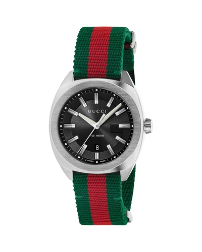 Gucci Men's Watch With Signature Web Strap