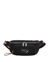 Bally Men's Trainspotting Belt Bag W/ Leather Trim