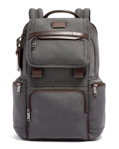 Tumi Alpha 3 Flap Backpack In Anthracite
