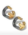 Givenchy Men's G Chain Glitter Earrings