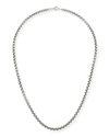 David Yurman Men's 4.8mm Large Box Chain Necklace, 24" In Silver