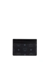 Mcm Men's Signature Visetos Mini Card Case