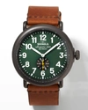Shinola Men's 47mm Runwell Sub-second Leather Watch