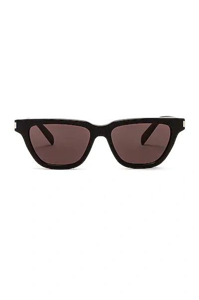Saint Laurent Sl 462 Sulpice Sunglasses In Black